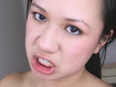 Carmina is an oriental wench out of gag reflex. This Chick takes a ding-dong all the way down her face aperture and holds it for a whilst. Then Carmina gets her shaved snatch drilled then the pecker goes right back into her mouth. That Chick jerks off Thomas' rod unti